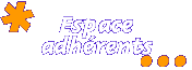 Espace adhrents