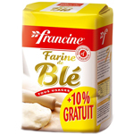 Francine farine de blé 1kg +10% gratuit